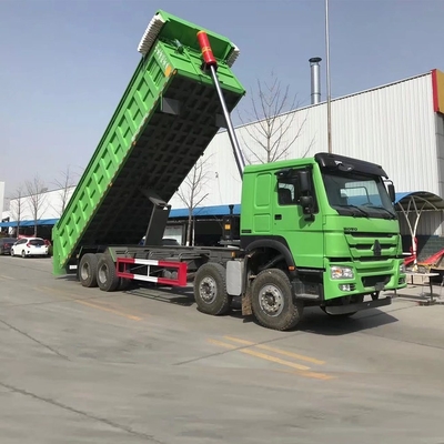 30cbm Sinotruk HOWO Condizione 8X4 Camionetti per il trasporto di pietre e sabbia