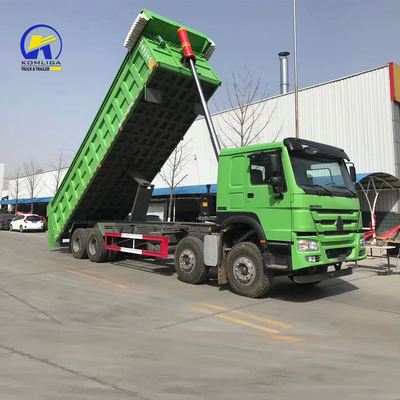 Capacità del motore 371 CV&gt;8L Sinotruk HOWO 10 Ruote 8X4 Camion pesante