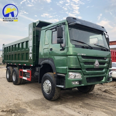Durabile Sinotruk HOWO Usato 371/375HP 40t Dump Truck con 6X4 20 Cubic Tipper Payload