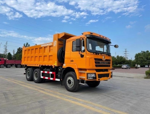 Usato Shacman 6X4 10 ruote tipper/Dump Truck con pneumatici radiali e asse posteriore Hc16