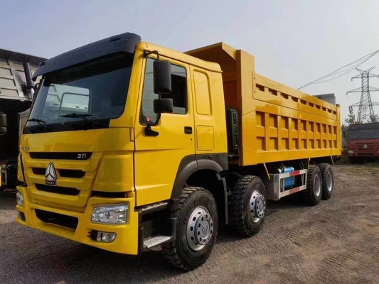 Sinotruk Heavy Duty 12 ruote 8X4 HOWO Dump Truck Tipper Truck per LHD/Rhd ruota motrice