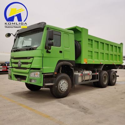 Sollevamento anteriore 10 ruote 6X4 371HP 375HP 30 tonnellate Used Tipper Trucks Dump Truck
