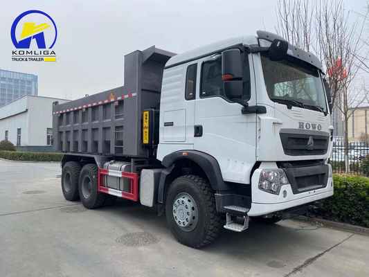 400 HP Sinotruck HOWO Dump Truck 2023 con 300L Fuel Tanker e asse anteriore Hf9