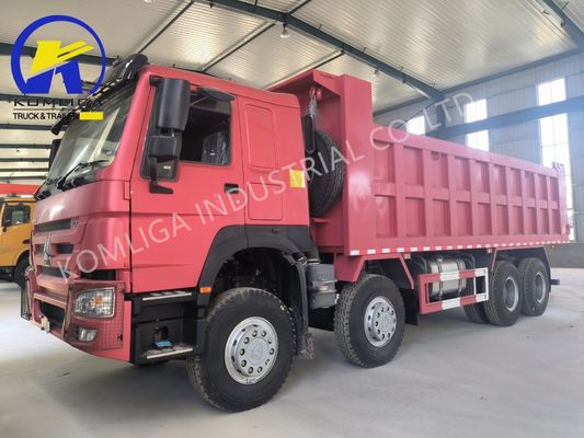 Capacità di carico da 21 a 30 t Dump truck 8x4 Sinotruk Tipper 12 pneumatici 12 ruote