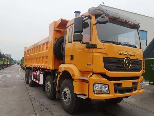 351-450hp Trasmissione manuale Shacman 12 ruote 8X4 Tipper/Dump Truck per lavori pesanti