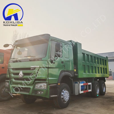 2020 Anno 371HP 6X4 Used HOWO Dump Truck esportato in Zambia con pneumatici radiali 1200r20