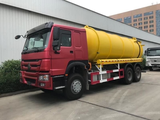 Sinotruck HOWO 6X4 4X2 8m3 10m3 12m3 15m3 Aspiratore usato per le acque reflue con climatizzatore