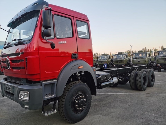 Beiben 6X4 testa di trattore con 90 ruote a tre ruote e pneumatici certificati ECE