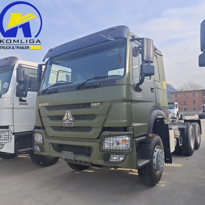 10 ruote 6X4 380 CV 400 CV 430 Prime Mover Trailer Used Head Tractor Truck per la consegna