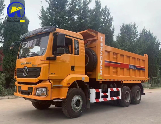 Shacman 6X4 Dump Truck con motore Euro 3 F3000 Flat Roof Cab Bucket Dimensione 5800X2300X1500