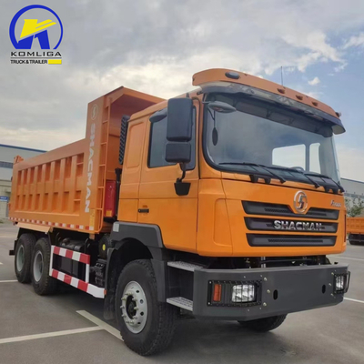 Shacman 6X4 Dump Truck con motore Euro 3 F3000 Flat Roof Cab Bucket Dimensione 5800X2300X1500