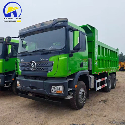 Shacman 6X4 Dump Truck con motore Euro 3 F3000 Flat Roof Cab Bucket Dimensione 5800X2300X1500