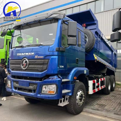 Shacman 6X4 Dump Truck con motore Euro 3 F3000 Flat Roof Cab Bucket Dimensione 5800X2300X1500