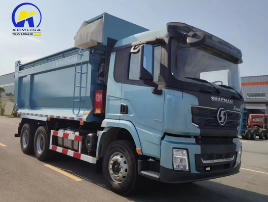 Shacman 6X4 Dump Truck con motore Euro 3 F3000 Flat Roof Cab Bucket Dimensione 5800X2300X1500