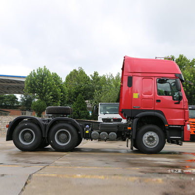 Diesel Sinotruck HOWO 371HP 375HP Trattore 6x4 Camion pesante con asse anteriore 9 tonnellate