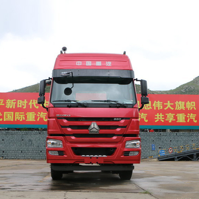 Diesel Sinotruck HOWO 371HP 375HP Trattore 6x4 Camion pesante con asse anteriore 9 tonnellate