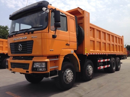 21-30 t Capacità di carico uomo 7.5 tonnellate asse anteriore Shacman 40 metri cubi camion di ribaltamento