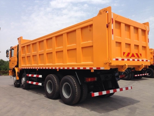 21-30 t Capacità di carico uomo 7.5 tonnellate asse anteriore Shacman 40 metri cubi camion di ribaltamento