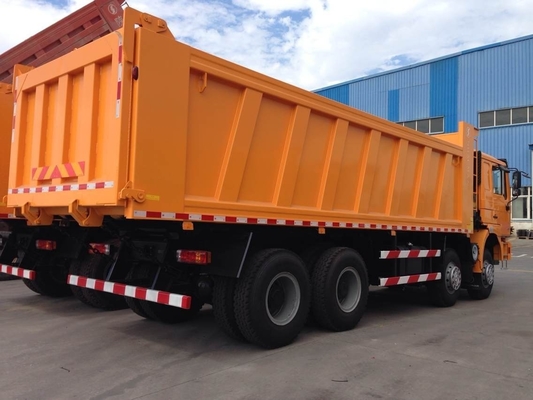 21-30 t Capacità di carico uomo 7.5 tonnellate asse anteriore Shacman 40 metri cubi camion di ribaltamento