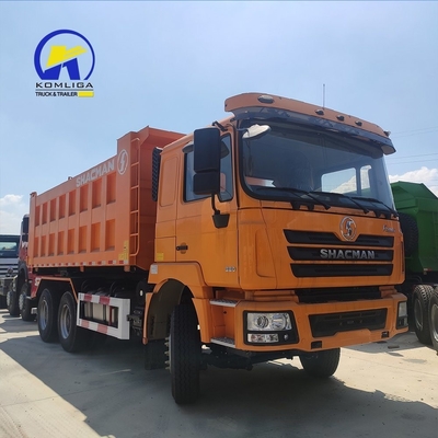 Camion spazzatura Shacman pesante con una capacità di 25-30 tonnellate e basso consumo di carburante
