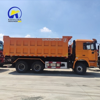 Camion spazzatura Shacman pesante con una capacità di 25-30 tonnellate e basso consumo di carburante