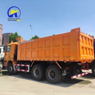 Camion spazzatura Shacman pesante con una capacità di 25-30 tonnellate e basso consumo di carburante