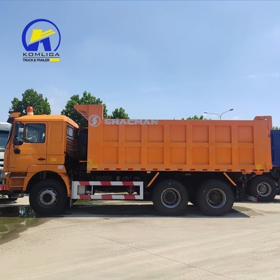 Camion spazzatura Shacman pesante con una capacità di 25-30 tonnellate e basso consumo di carburante