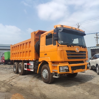 6X4 Used Shacman Tipper Truck con motore diesel da 380 CV e sistema idraulico a prezzi accessibili