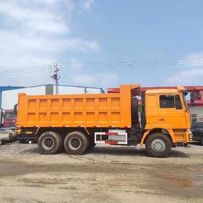 6X4 Used Shacman Tipper Truck con motore diesel da 380 CV e sistema idraulico a prezzi accessibili