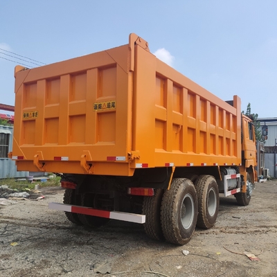 6X4 Used Shacman Tipper Truck con motore diesel da 380 CV e sistema idraulico a prezzi accessibili