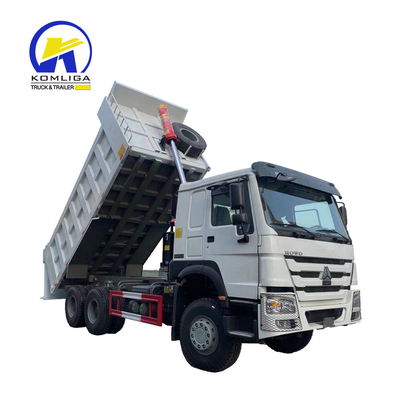 Stile di sollevamento anteriore 20 metri cubi Sinotruck HOWO Dump Truck con volante LHD/Rhd