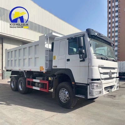 Stile di sollevamento anteriore 20 metri cubi Sinotruck HOWO Dump Truck con volante LHD/Rhd