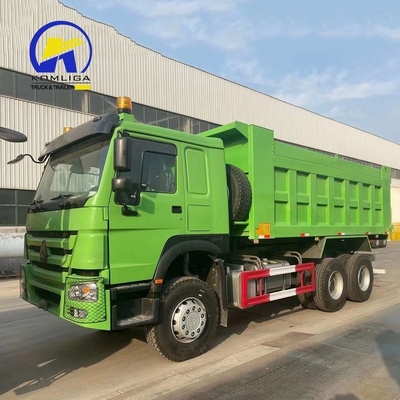 Stile di sollevamento anteriore 20 metri cubi Sinotruck HOWO Dump Truck con volante LHD/Rhd