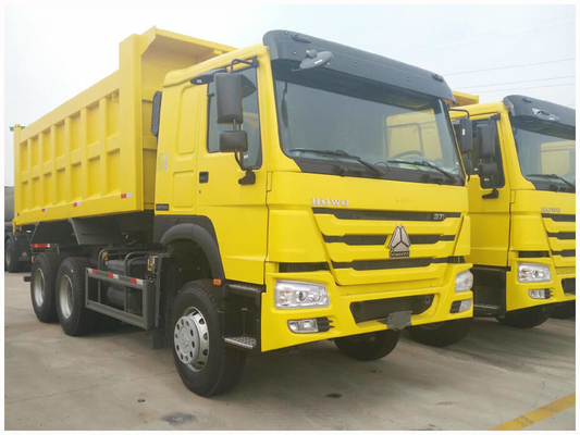 Sino HOWO 10 Ruote 371HP 18m3 20m3 RC Truck Dump 9 tonnellate Capacità di carico dell'asse anteriore