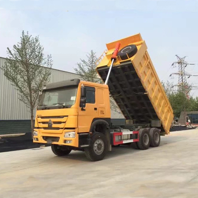 Sino HOWO 10 Ruote 371HP 18m3 20m3 RC Truck Dump 9 tonnellate Capacità di carico dell'asse anteriore