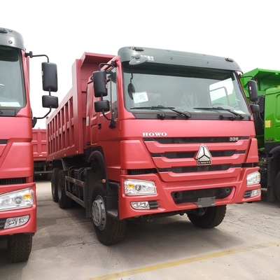 2019 Heavy Duty HOWO Dump Truck 336 con pneumatici radiali e ruota motrice 6×4