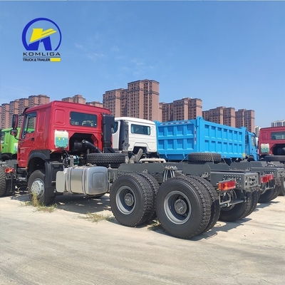 6.5 Rapporto velocità Sino Truck HOWO 6X4 Prime Mover Trailer Head Tractor Truck con parti