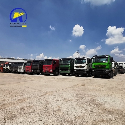 6.5 Rapporto velocità Sino Truck HOWO 6X4 Prime Mover Trailer Head Tractor Truck con parti