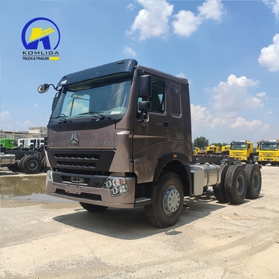 Potenza 351-450cv Sinotruk Tractor Heavy Duty Trailer Head HOWO Camion Camion usato