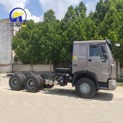Potenza 351-450cv Sinotruk Tractor Heavy Duty Trailer Head HOWO Camion Camion usato