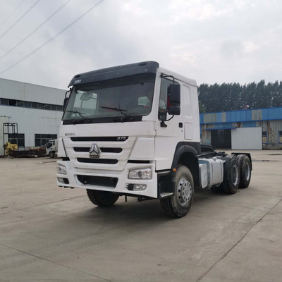 Usato HOWO Sinotruk 371 rimorchio di rimorchio di carico Prime Mover Head Lamp Tractor Truck in Nigeria