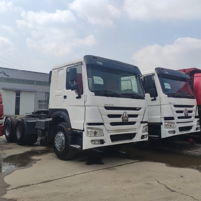 6×4 volante HOWO Sinotruk Manuale Uomo Diesel Tractor Head Truck Richiesta personalizzata