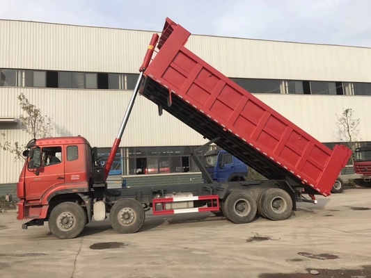 371HP Sinotruck 40 tonnellate 12 pneumatici HOWO Camionetto con telecamera retrovisore e colore blu
