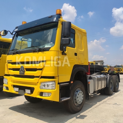 6X4 371HP HOWO Truck Tractor con pneumatici radiali