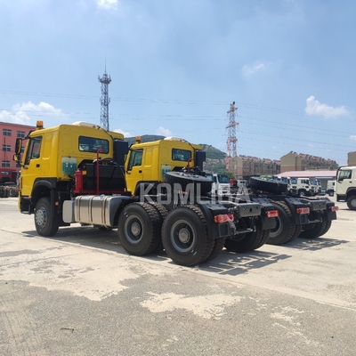 6.5 Rapporto velocità Sinotruk HOWO 6X4 371HP 375HP Agricoltura camion trattore con motore D12.42-20