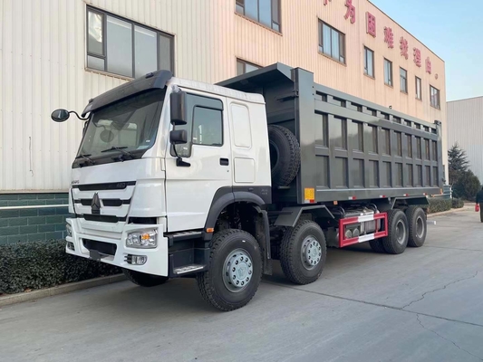 ISO certificato 12 ruote 8X4 Sinotruck 40 metri cubi di tipper camion con asse anteriore Hf9