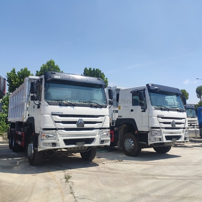 Sinotruk HOWO usato camion da scarico 371HP 336HP 30 tonnellate di capacità di carico pneumatico 10 1spare