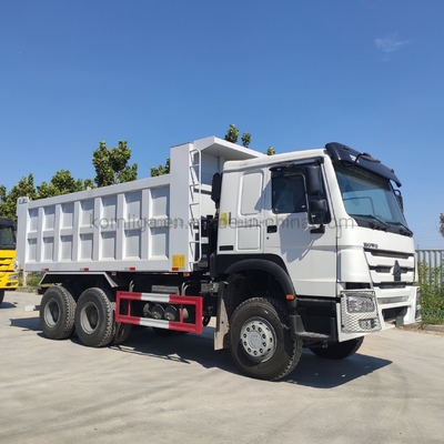 Certificato GCC 6X4 16 18 metri cubi 25 tonnellate camion di gomma usati Sinotruk in Etiopia