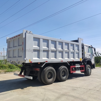 Certificato GCC 6X4 16 18 metri cubi 25 tonnellate camion di gomma usati Sinotruk in Etiopia