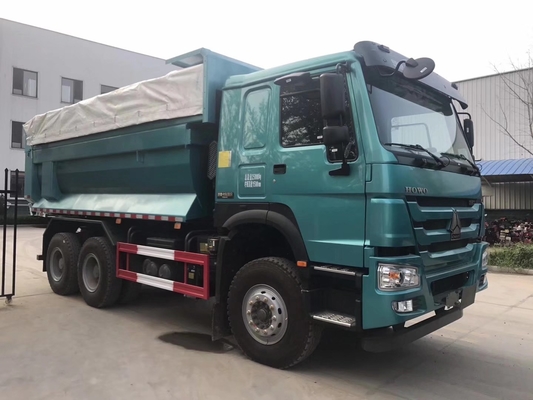 Sinotruk 380HP HOWO Dump Truck nelle Filippine con cabina Hw76 e DOT Tire Certification
